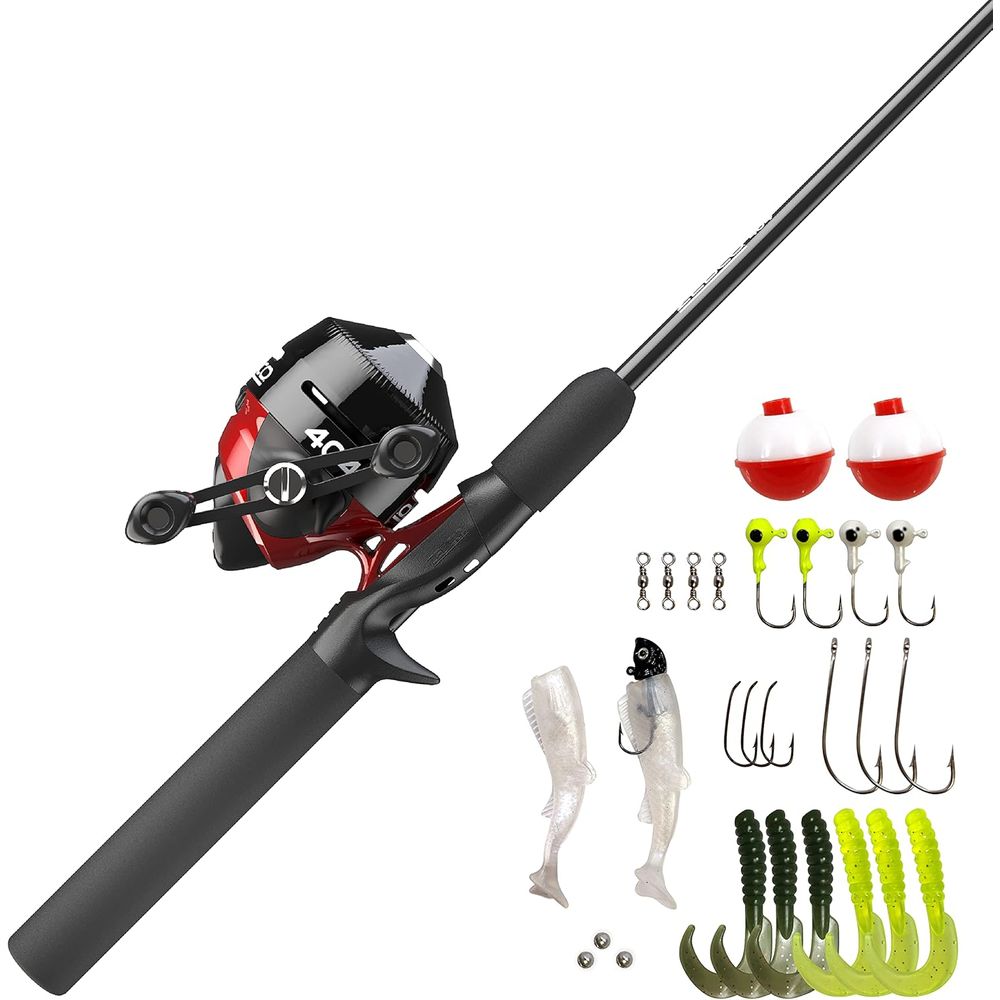 Spincast Reel - Combo Canna da Pesca Spincast in