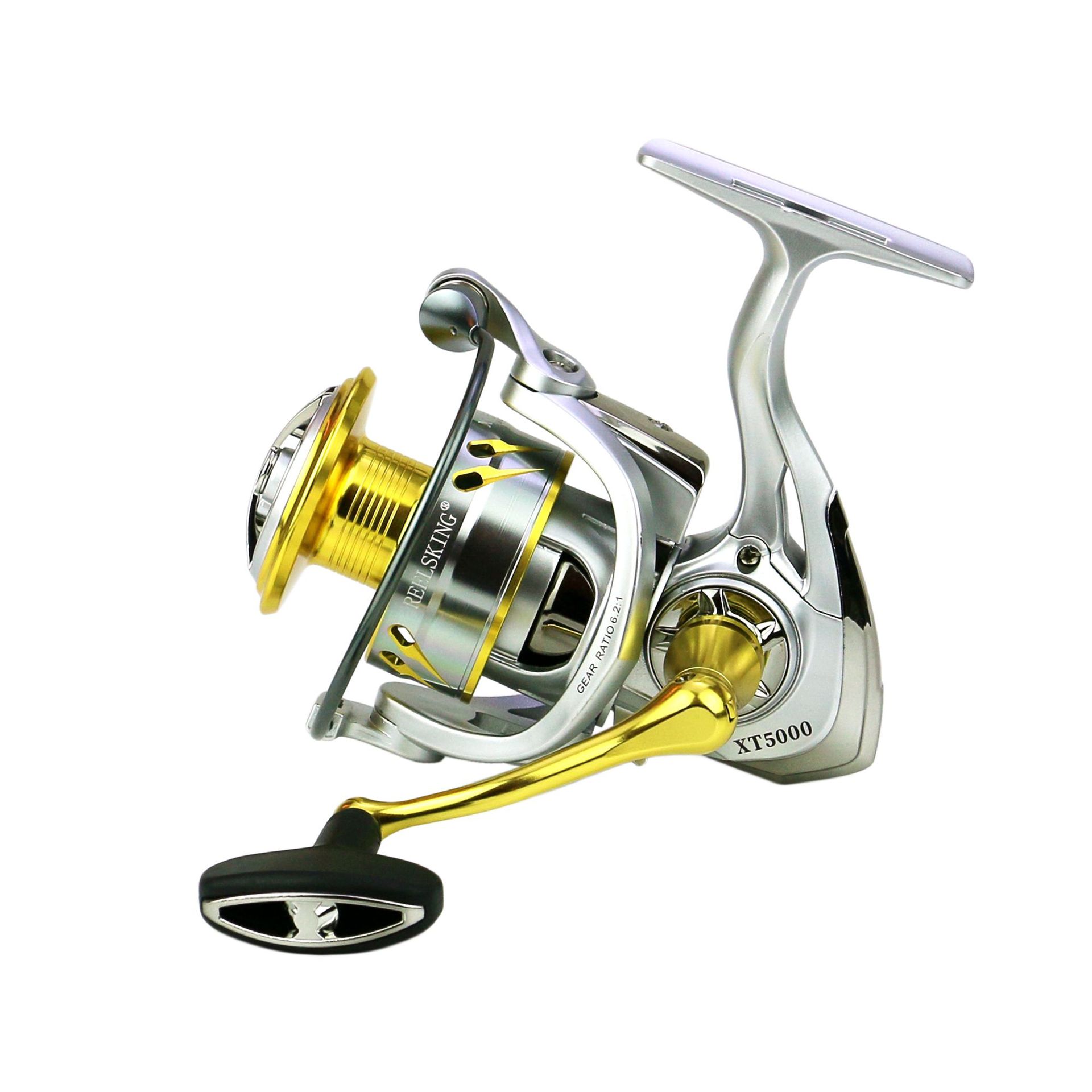Ice Fishing Reel - Mulinello da Pesca a Bobina Metallica