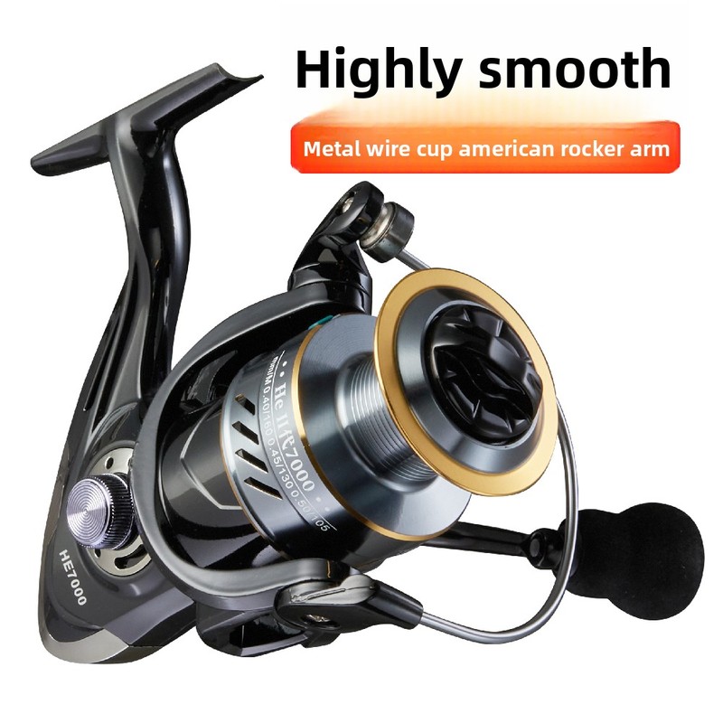 Ice Fishing Reel - Mulinello da pesca a manovella in