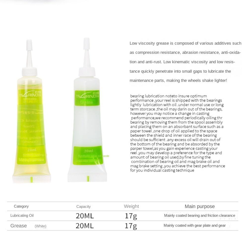 1 set di grasso per mulinelli  - Reel Oil recensione e prezzo
