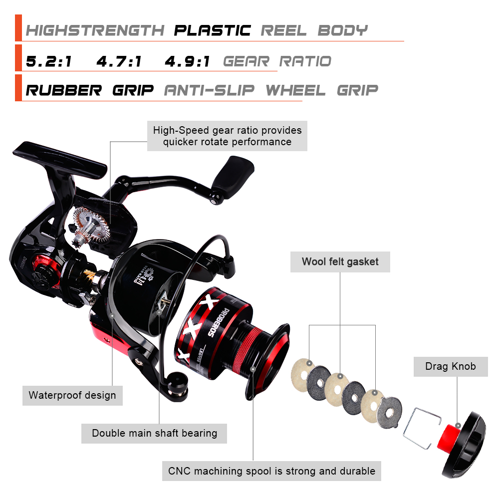 PROBEROS Mulinello da Spinning - Reel Drag Knob recensione e prezzo